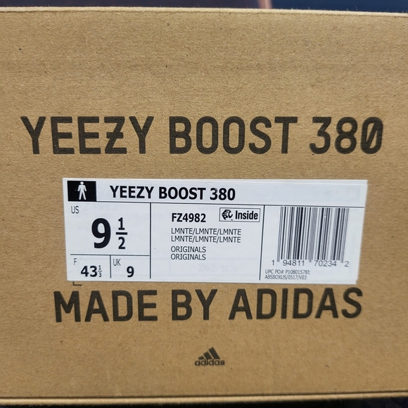Yeezy Boost 380 FZ4982 NWT. - Picture 11 of 11